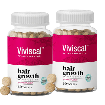 Viviscal Hair Growth Supplement for Women 60 Tablets (2 Pack)
